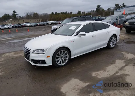 2014 Audi A7 3.0T Premium Plus from USA, damaged, VIN WAU2GAFC1EN146328